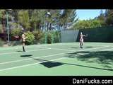 schnelles lesbisches tennis